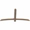 Ekena Millwork Bellingham Smooth Timber Gable Bracket, Douglas Fir, 60"W x 32"H x 1 1/2"D x 3 1/2"F, 13/12 Pitch GBW060X32X0204BEL00SDF - alternate 5